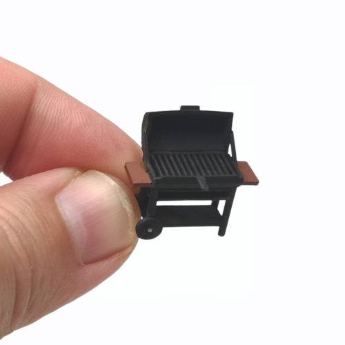 BBQ grill model for 1-64 scale diorama