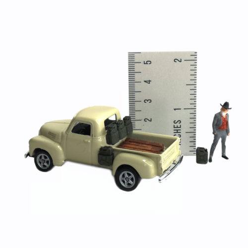 Jerry Cans figure for S scale diorama