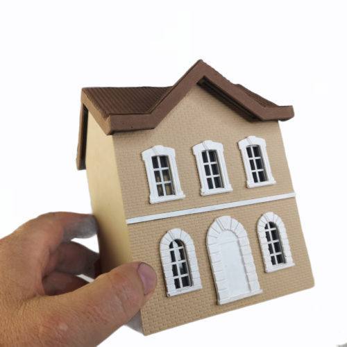 Victorian style house figure for hot wheels diorama