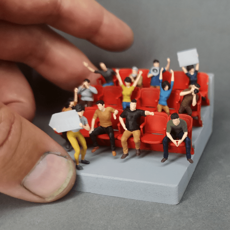 1-64 diorama supporters
