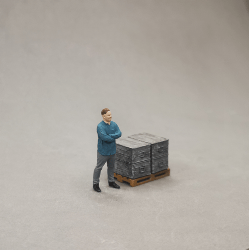 1-64 scale young guy in a shirt