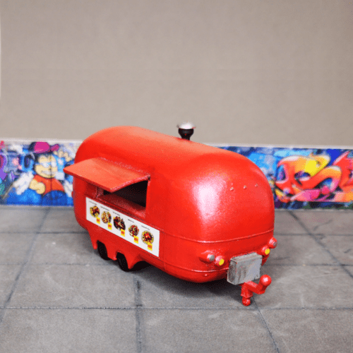 1-64 scale food wagon for diorama