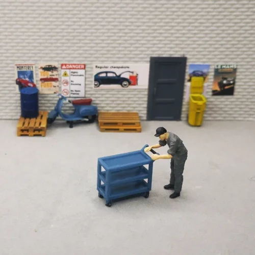 1:64 scale tool trolley