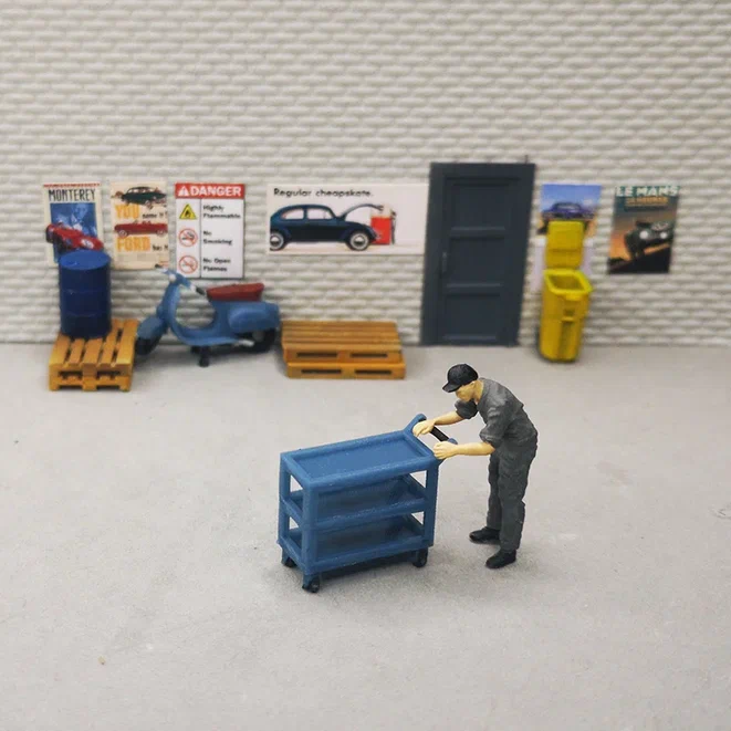1-64 diorama garage furniture