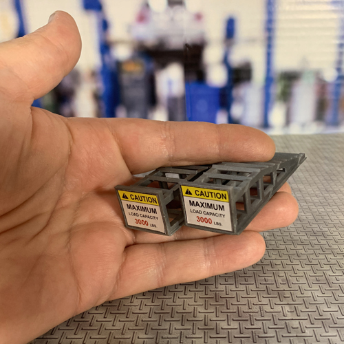 1-18 scale Diorama Garage Car Model