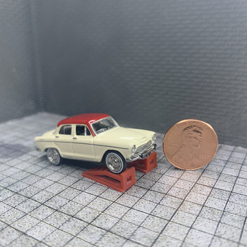 1-87 car service garage diorama ramps for your diorama