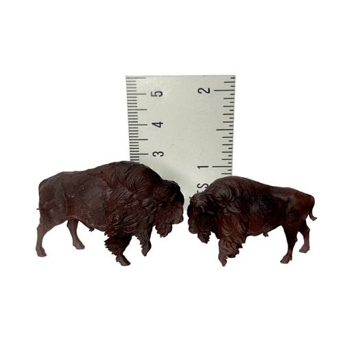 Zoo Diorama Bison Pack